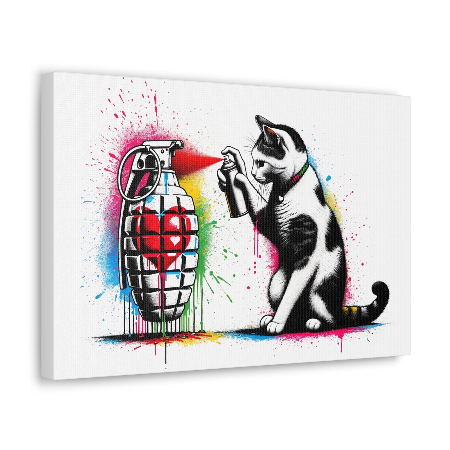 Purrlitical - Spray - Canvas Wrap