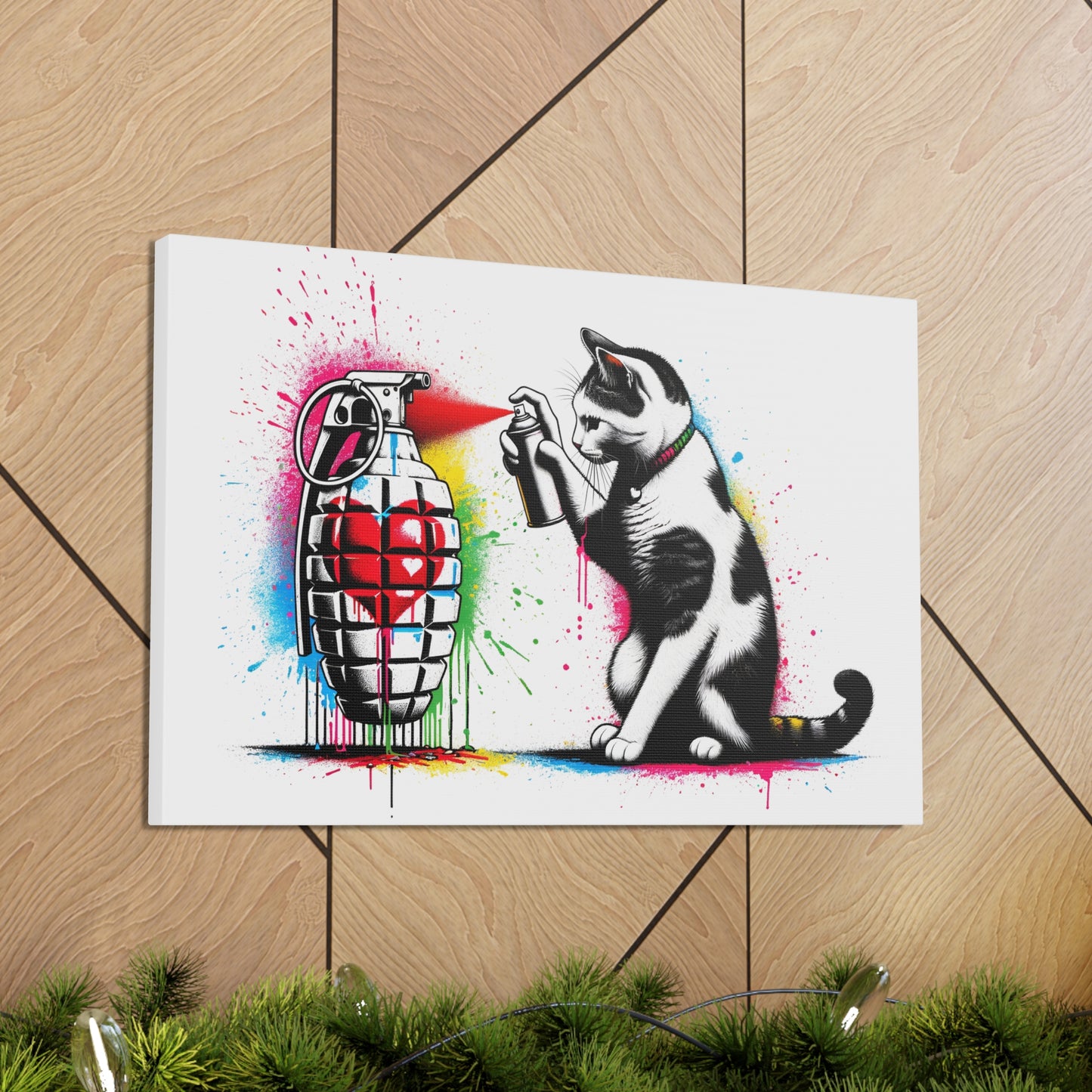 Purrlitical - Spray - Canvas Wrap