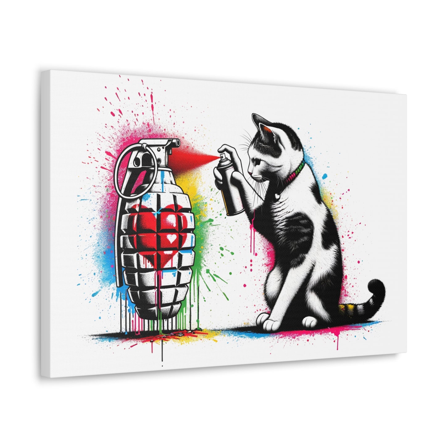 Purrlitical - Spray - Canvas Wrap