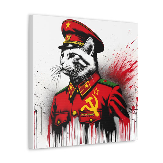 Meow Zedong - Canvas Wrap