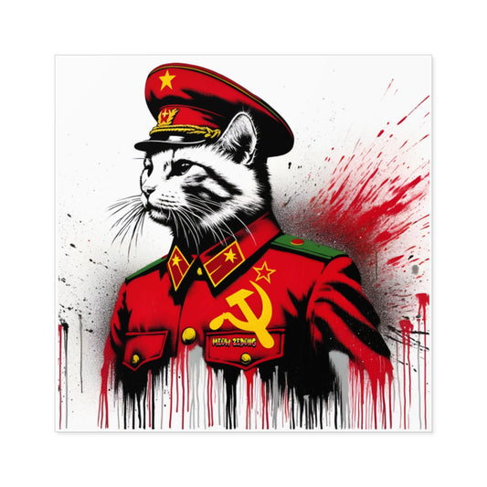 Meow Zedong - Stickers