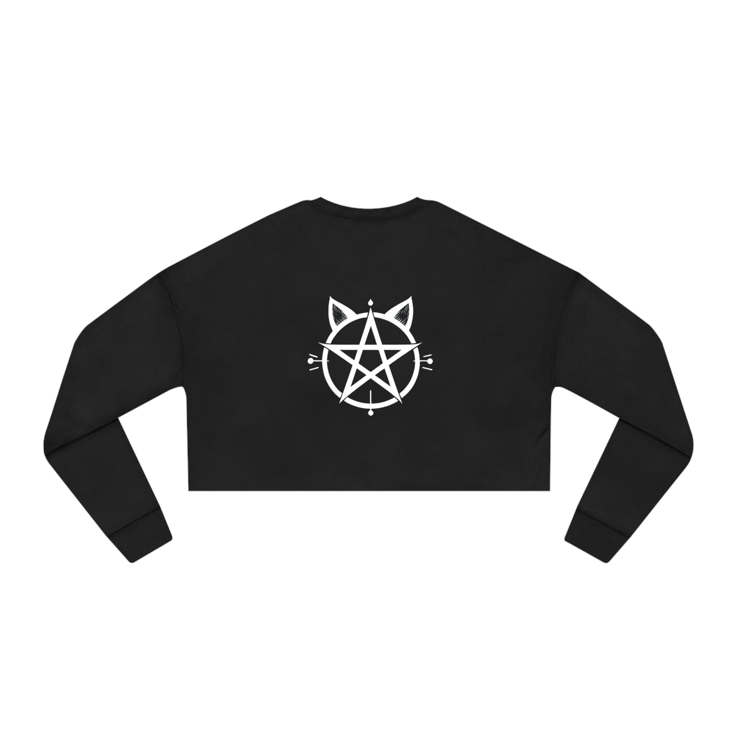 Catagram + Purrlitical - Women's Cropped Sweatshirt