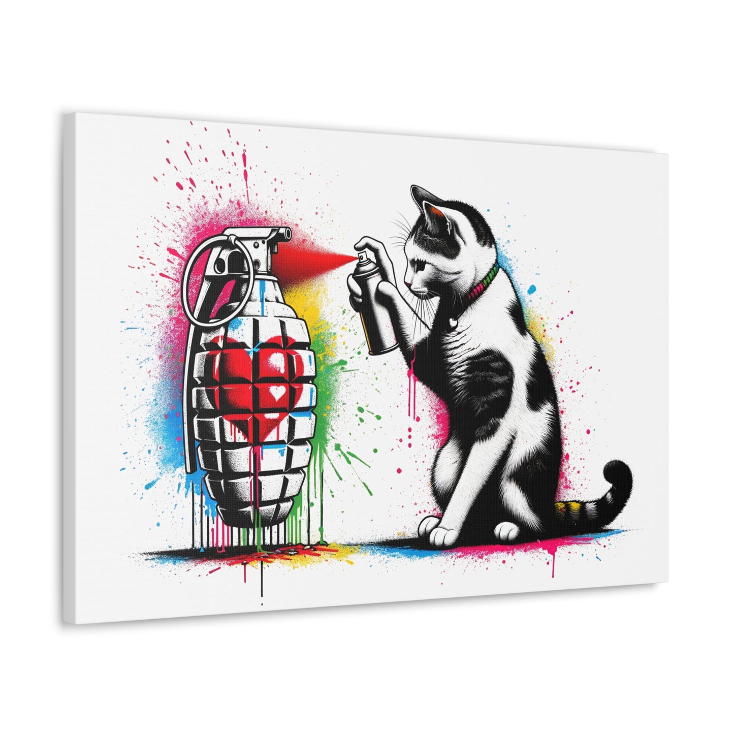 Purrlitical - Spray - Canvas Wrap