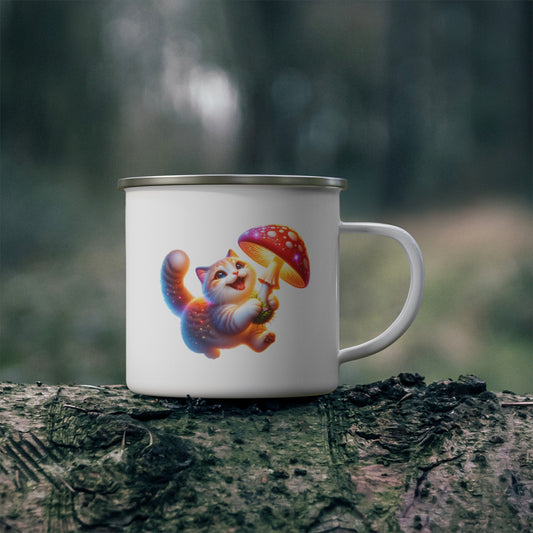 Enamel Camping Mug - Get The Shroomies 2