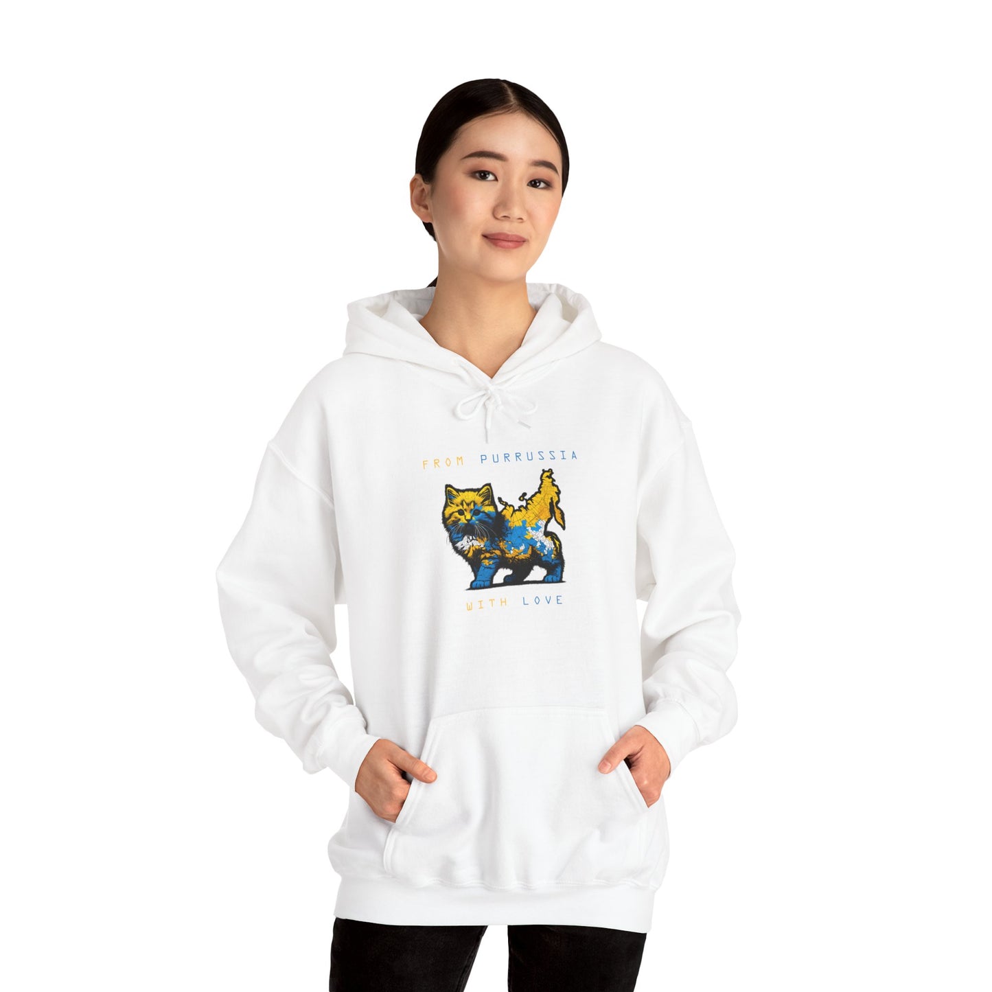 Purrlitical - From Purrussia With Love - Hooded Sweatshirt