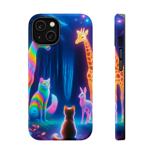 Catopia 5 - Cat Scratch Tough iPhone Case