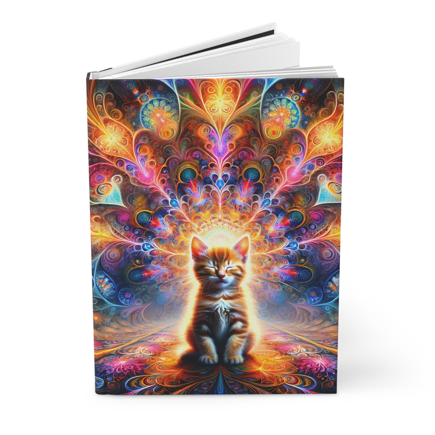 Hardcover Journal - Crazy Little Cat Thoughts 1