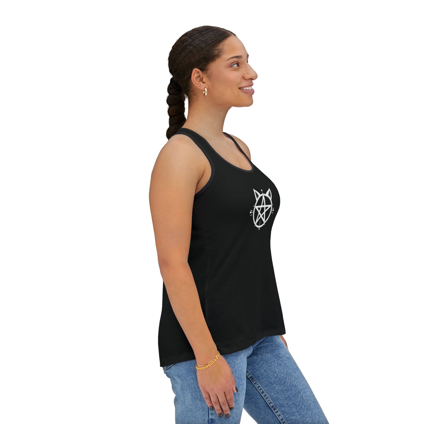 Catagram - Women's Flowy Racer Tank