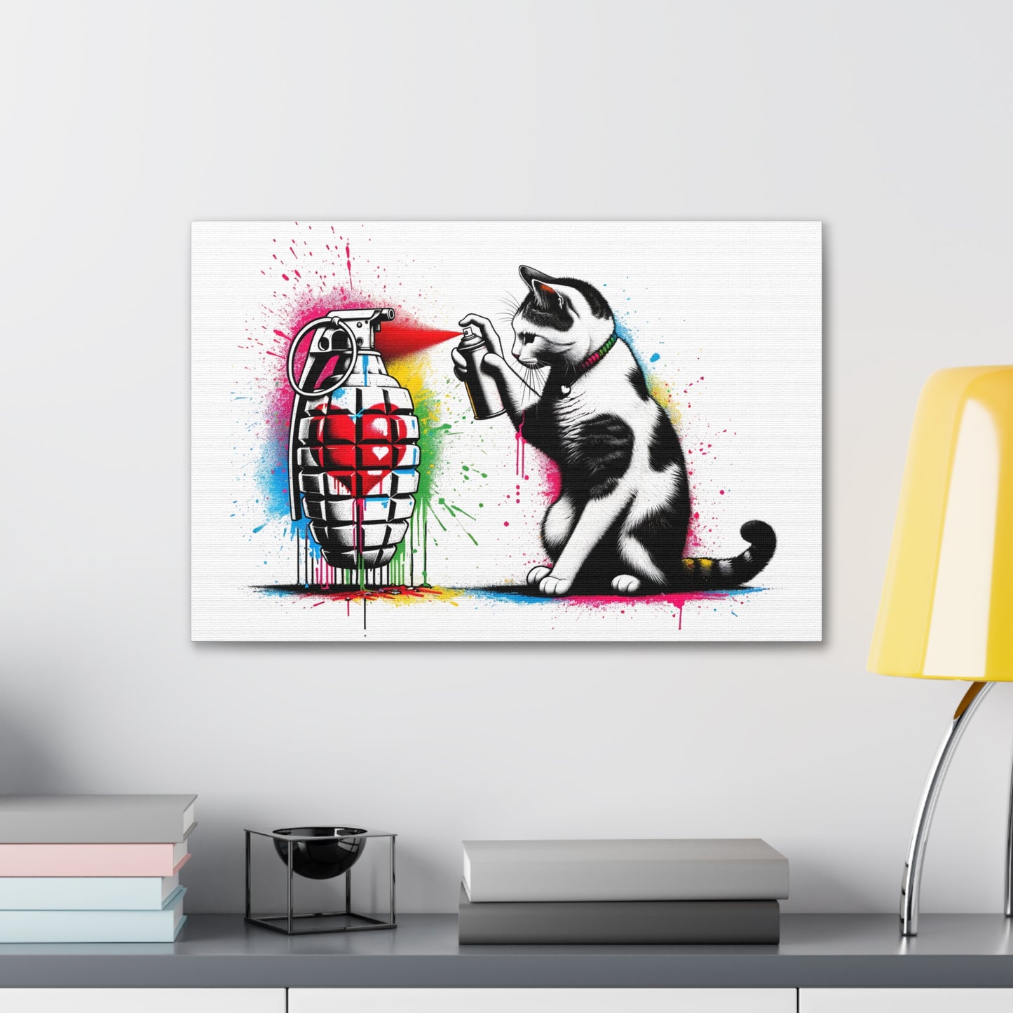 Purrlitical - Spray - Canvas Wrap