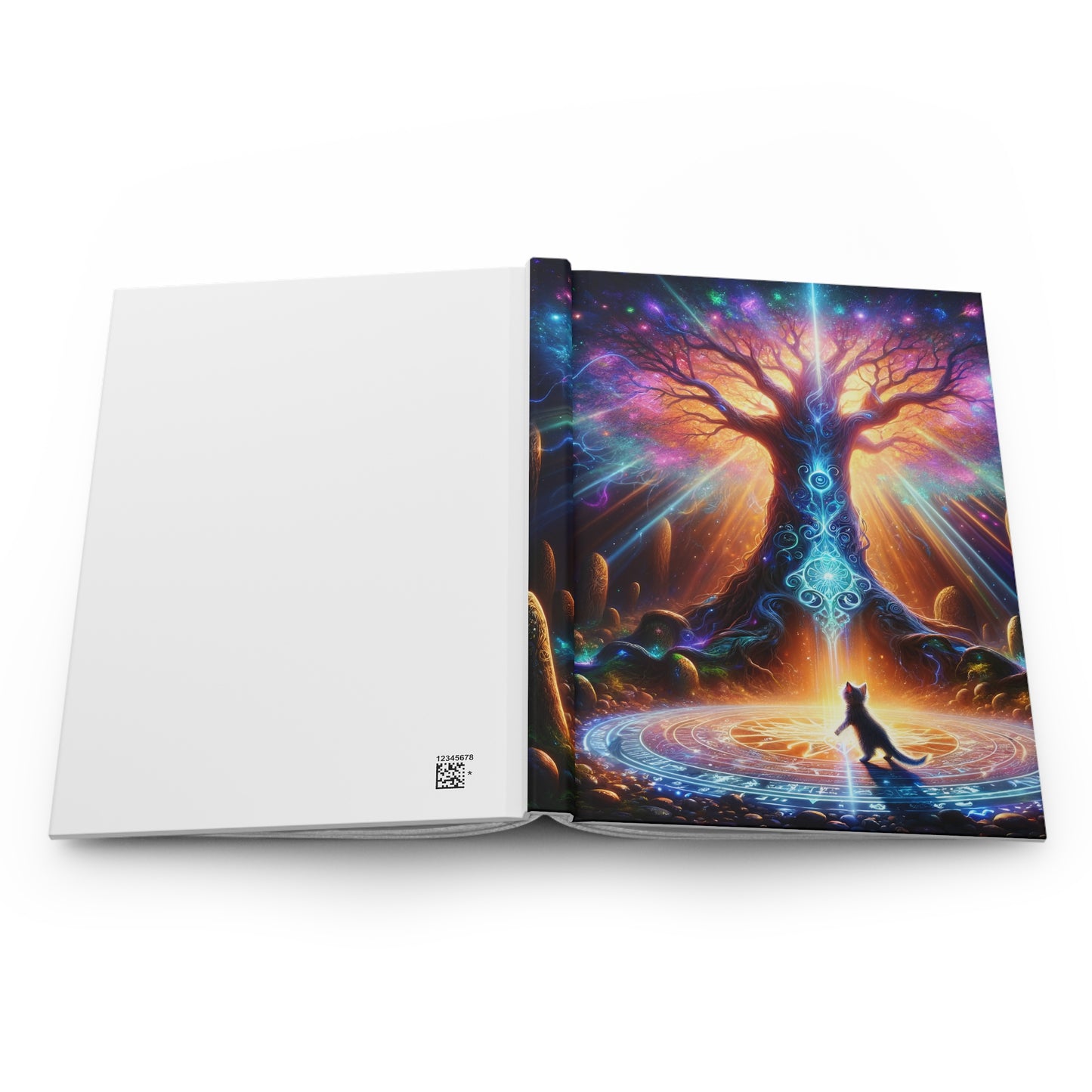 Hardcover Journal - Cat Tree of Life