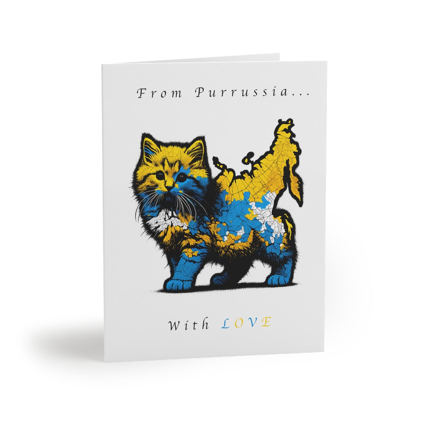 From Purrussia With Love - Greeting Cards Packs