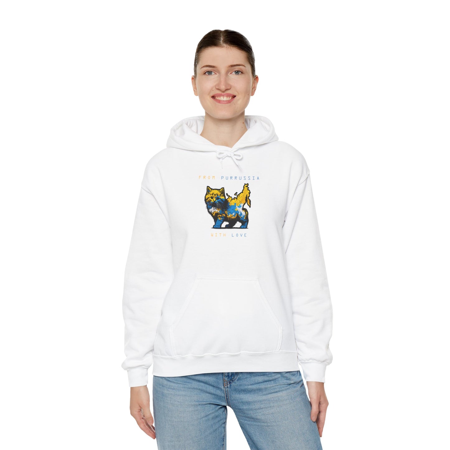 Purrlitical - From Purrussia With Love - Hooded Sweatshirt