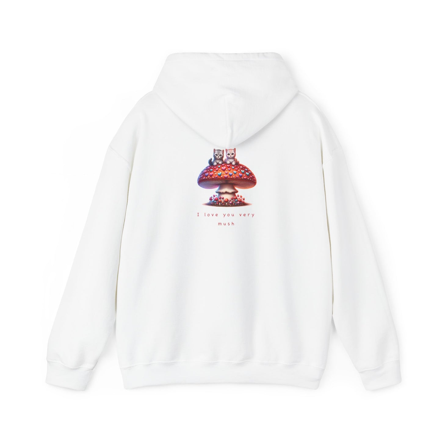 Hooded Sweatshirt - I Love You Very Mush