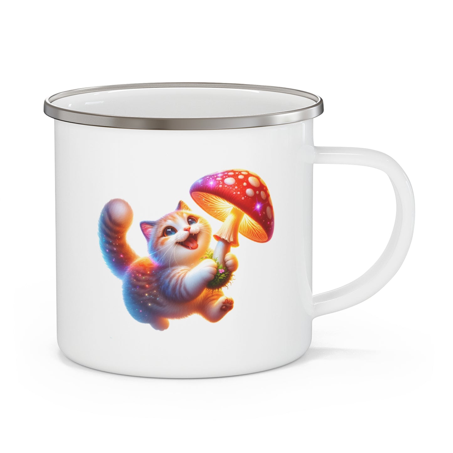 Enamel Camping Mug - Get The Shroomies 2